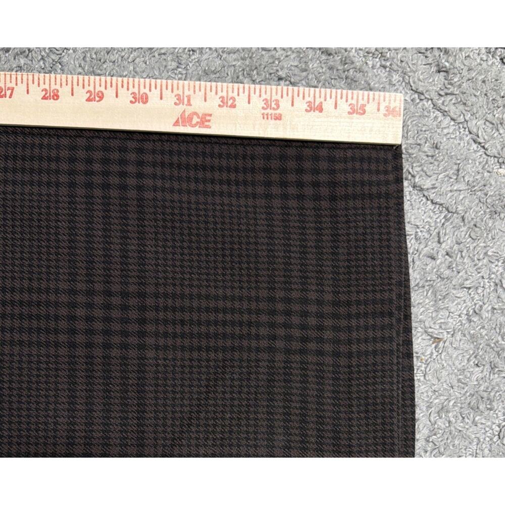 Gap High Rise Wide Leg Pants Black Plaid Womens 4 Long Twill Stretch Trouser NWT - Picture 9 of 10